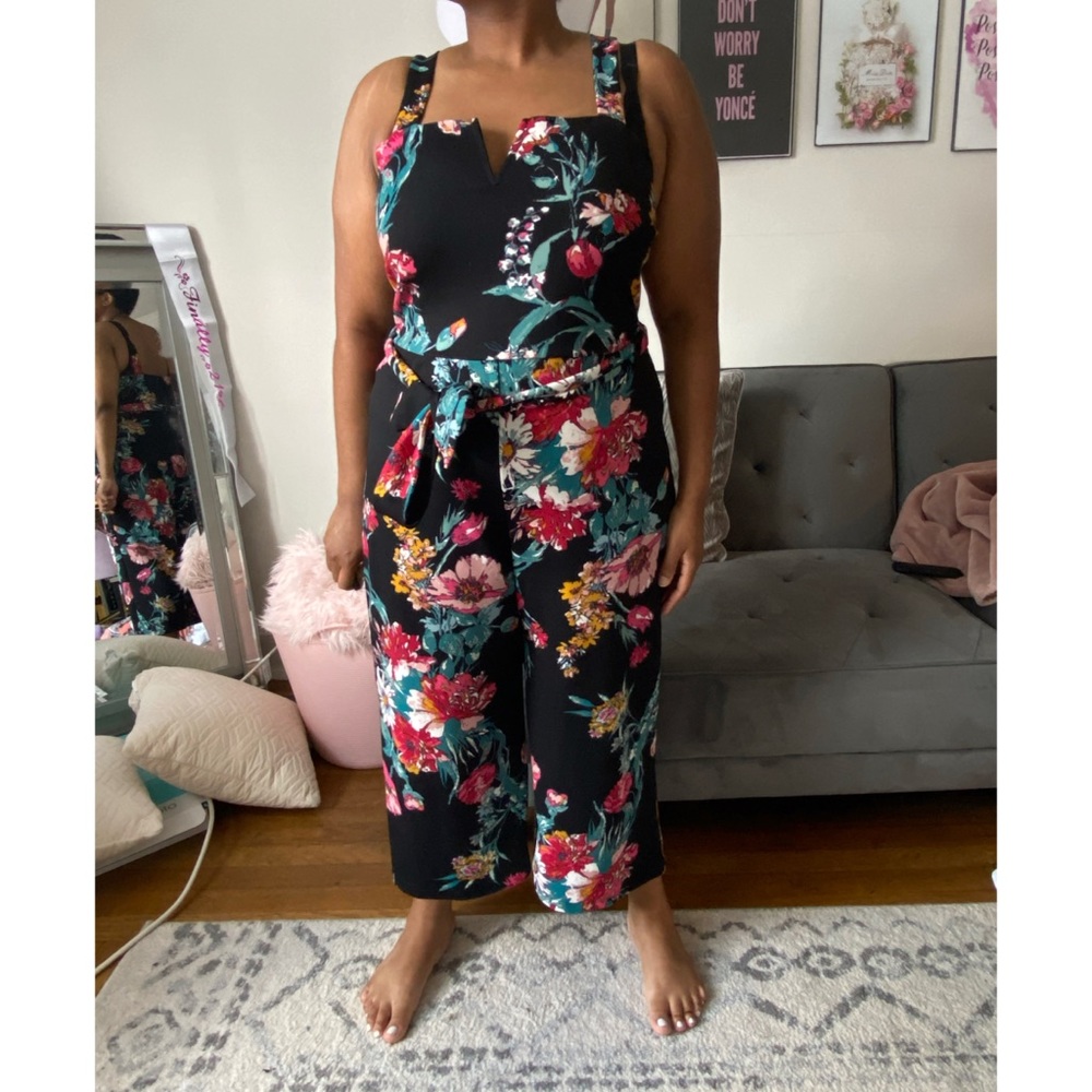 Floral jumpsuit